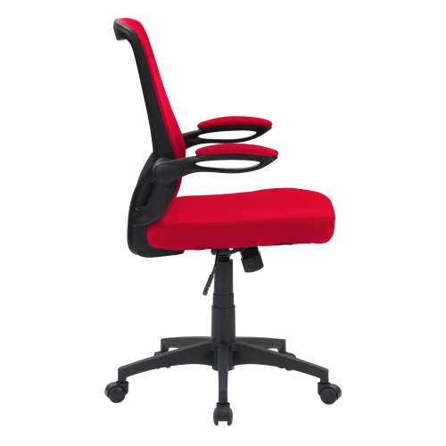 CorLiving Workspace High Mesh Back Office Chair in Red