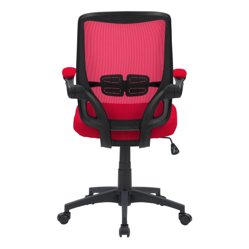 CorLiving Workspace High Mesh Back Office Chair in Red