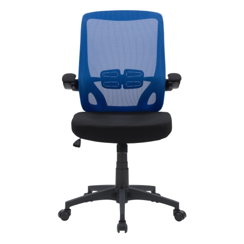 CorLiving Workspace High Mesh Back Office Chair in Blue