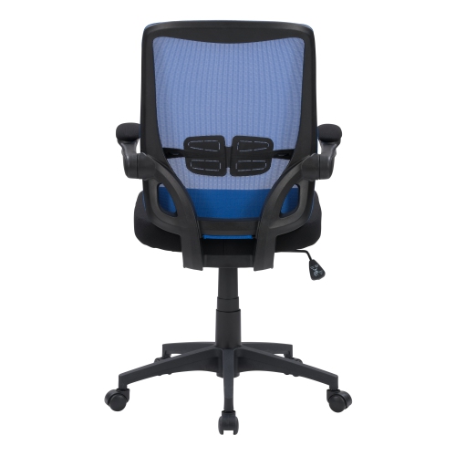 CorLiving Workspace High Mesh Back Office Chair in Blue