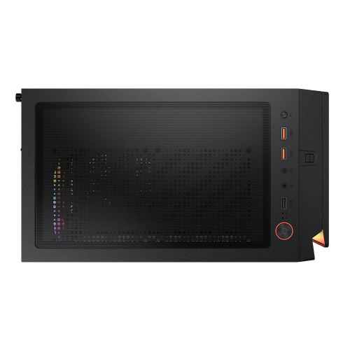 Cougar Purity RGB Mini ATX Computer Case, Tempered Glass Side Panel, 1x 120mm ARGB Fan Pre-Installed, Black