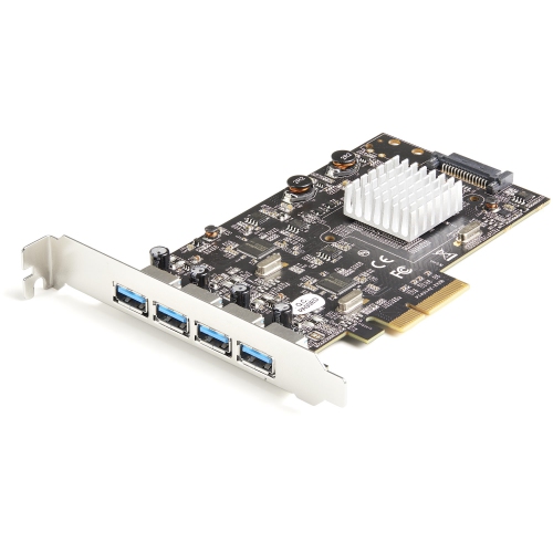 Carte PCIe à 4 ports USB de StarTech