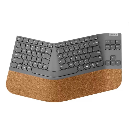 Lenovo Go Wireless Split Keyboard - Storm Grey - US English -