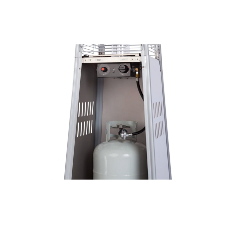 Fire Sense en acier inoxydable Pyramide Patio d'extérieur - 79812155