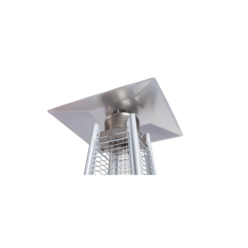 Fire Sense en acier inoxydable Pyramide Patio d'extérieur - 79812155