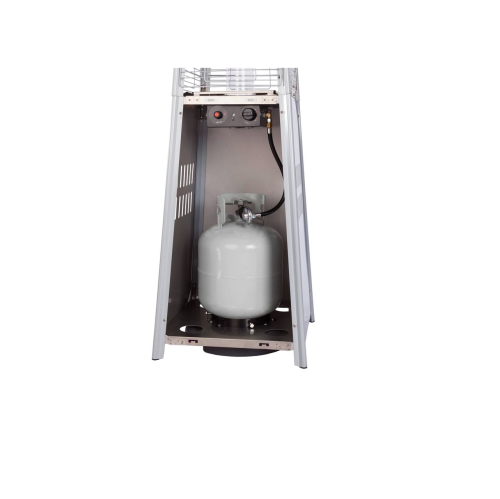 Fire Sense en acier inoxydable Pyramide Patio d'extérieur - 79812155