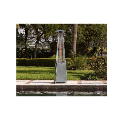 Fire Sense en acier inoxydable Pyramide Patio d'extérieur - 79812155