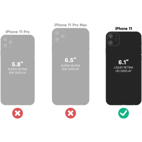 MODERNESS  Commuter Series Case for Iphone 11 - In Black