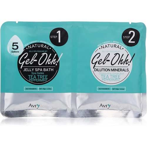AvryBeauty Gel-Ohh Jelly Spa - Tea Tree & Peppermint - 1 Count