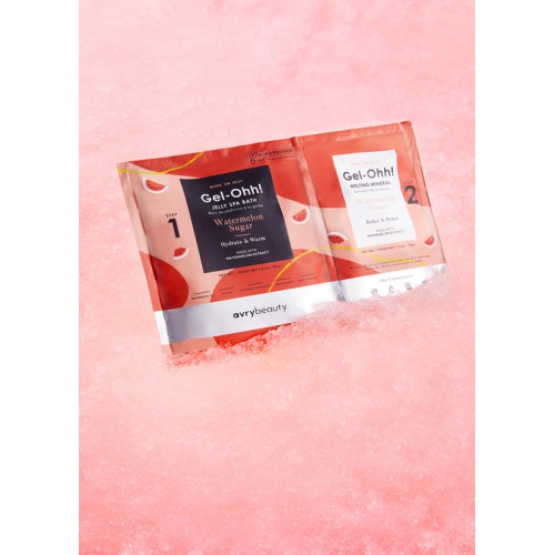 AvryBeauty Édition limitée Gel-Ohh! Bain Jelly Spa - sucre melon d'eau