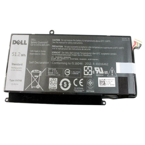 Nouvelle batterie Vostro 5460 5470 5560 de Dell authentique de 51,2 Wh