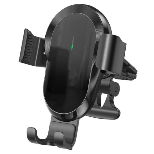 Chargeur rapide sans fil universel support de téléphone portable de voiture support de montage de sortie d'aération pour iPhone Samsung Smartphones