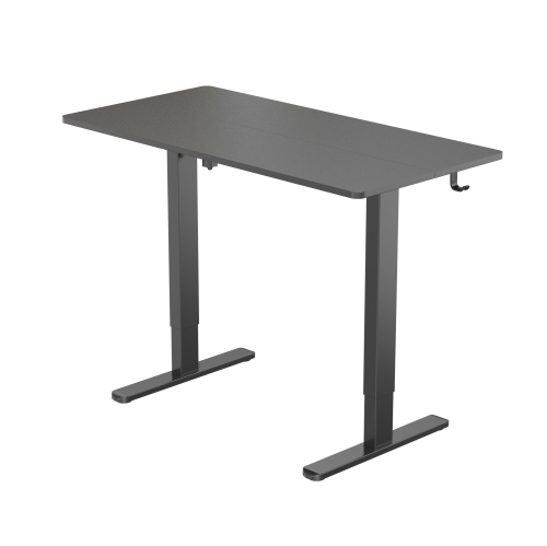 Uplite Motorized Height 48x24 inch Adjustable Stand Up Desk, Electric Sit Stand Ergonomic Desk
