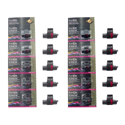 10 Compatible IR-40T CP13 MP-12D Ribbon Calculator Ink Roller for Canon / Sharp EL-1750V, EL-1801V / Casio HR-100TM HR-120T by PRINTOXE