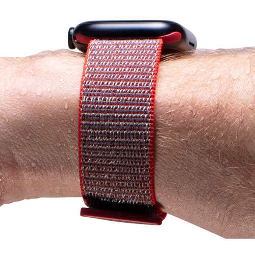Bracelet sport de Gear4 pour Apple Watch 38/40/41 mm - Rouge