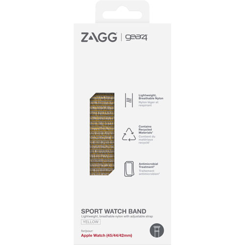 Gear4 Sport Watch Band for Apple Watch 42/44/45mm - Yellow