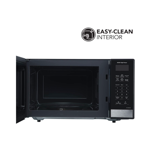 Panasonic 0,9 cu. Ft. Four à micro-ondes compact compact - acier inoxydable noir