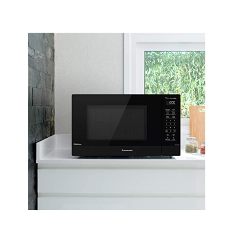 Panasonic 1.2 Cu. Ft. Countertop Inverter Microwave Technology and Genius Sensor - Black