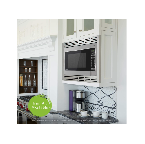 Panasonic 1,6 Cu. Ft. Four à micro-ondes de comptoir - acier inoxydable