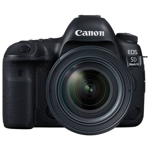 Open Box - Canon EOS 5D Mark IV DSLR Full Frame DSLR Camera with EF 24-70mm F4L IS USM Lens Kit