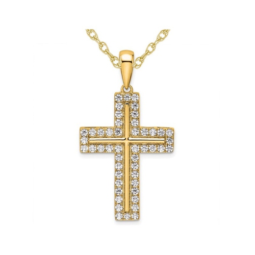 Diamond cross hot sale necklace canada