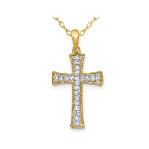 Diamond cross deals necklace canada