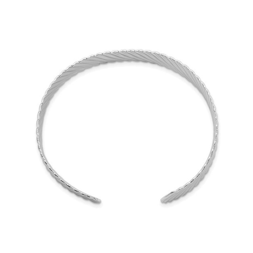 Sterling Silver Cuff Bangle Bracelet