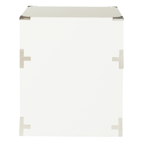 Wellington 2 Drawer File Cabinet in White Fully Assembled