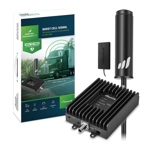 Amplificateur de signal pour téléphone cellulaire pour camionneurs Fusion2Go 3.0 OTR de SureCall
