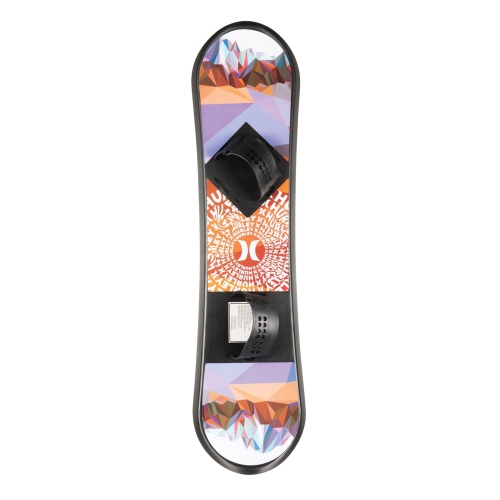Hurley 37" Beginner Snowboard With Printed Red Pinnacle Design