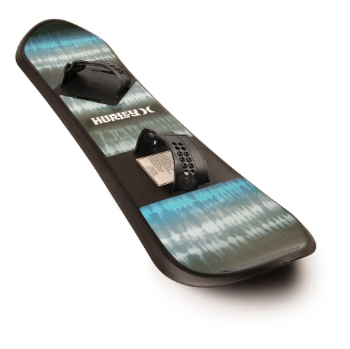 HURLEY  37" Beginner Snowboard With Sketch Design In Blue