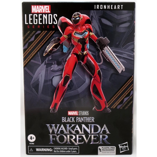 MARVEL  Legends Panther Wakanda Forever 6 Inch Action Figure Deluxe - Ironheart In Black