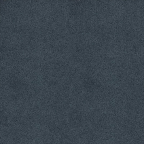 HomePop Modern Style Metal Bench with Velvet Seat in Dark Blue Finish