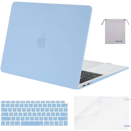 Compatible with MacBook Air 13 inch Case 2022 2021 2020 2019 2018 A2337 M1 A2179 A1932 Retina Display Touch ID, Plastic Hard Shell&Keyboard