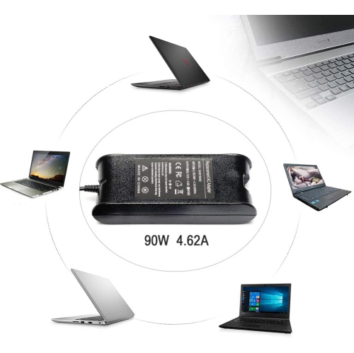 90W AC Adapter Fits for Dell Latitude Inspiron Laptop Charger Cord Latitude 5410 7490 E5470 E6420 E6430 E6400 Inspiron N7110 Power Supply - 7.4 x