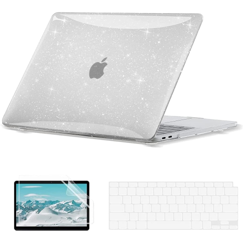 Compatible with MacBook Air 13 inch Case 2022 2018 M1 A2337 A2179 A1932 with Retina Display Touch ID Sparkly Clear MacBook Air Case 2 TPU Keyboard Cover Screen Protecto Best Buy Canada