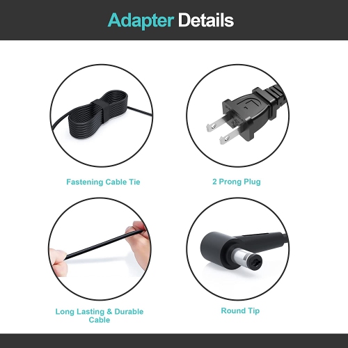 45W AC Charger Fit for Toshiba Tecra C50 C50-D C50-C,Portege Z30 A30 R30,Tecra Z40 Z40-C Z40-B A40 A40-D A40-C A50 A50-D A50-C Z50-D1552 Z50-D-BTO