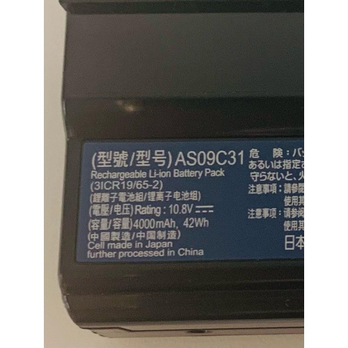 New Genuine Acer eMachines E528 E728 Battery 42Wh