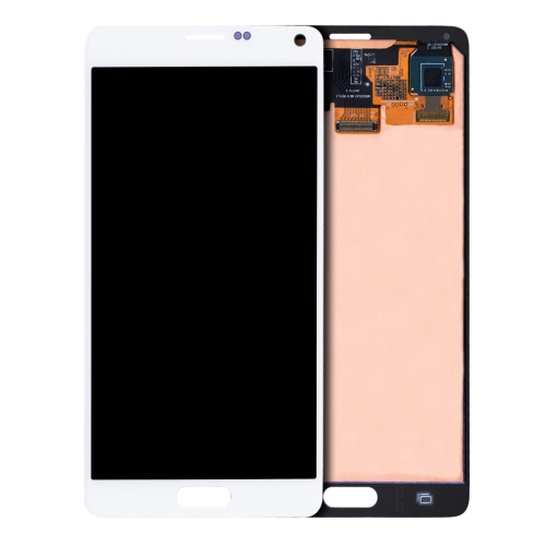 ESOURCE PARTS  Refurbished (Excellent) - Replacement Oled Assembly Without Frame Compatible for Samsung Galaxy Note 4 (White)