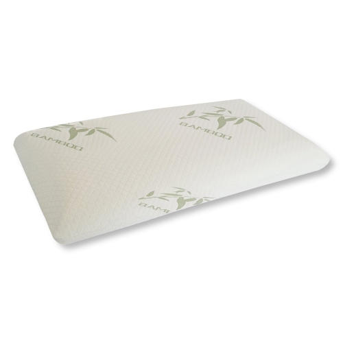 Cotton House - Memory Gel Pillow, Bamboo Cover, Queen Size, Made in Canada