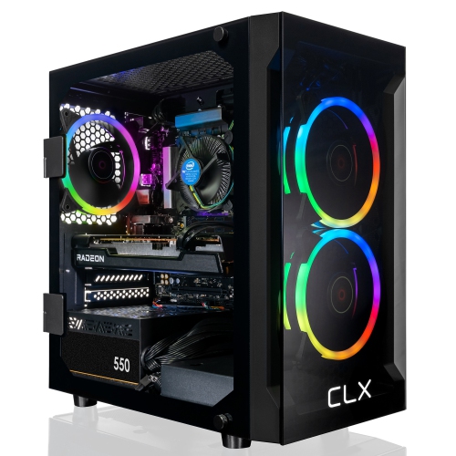 CLX SET Gaming Desktop - Intel Core i7 10700F 2.9GHz 8-Core, 16GB