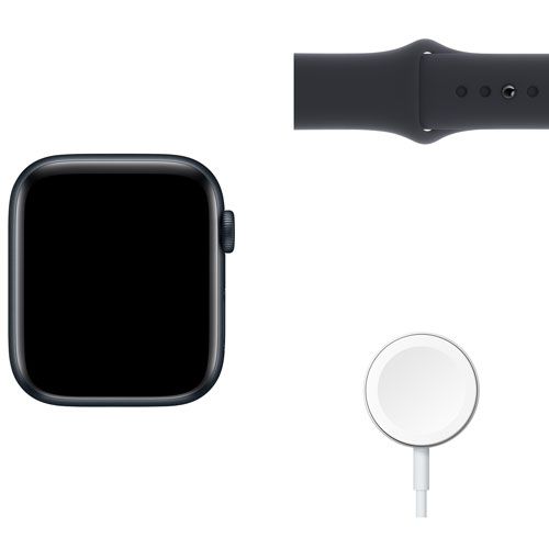 TELUS Apple Watch SE 44mm Midnight Aluminum Case w/ Midnight Sport Band (2022) - Monthly Financing