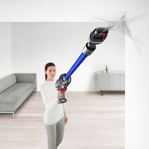 Dyson V10 Allergy Cordless Stick Vacuum - Sprayed Nickel/Blue