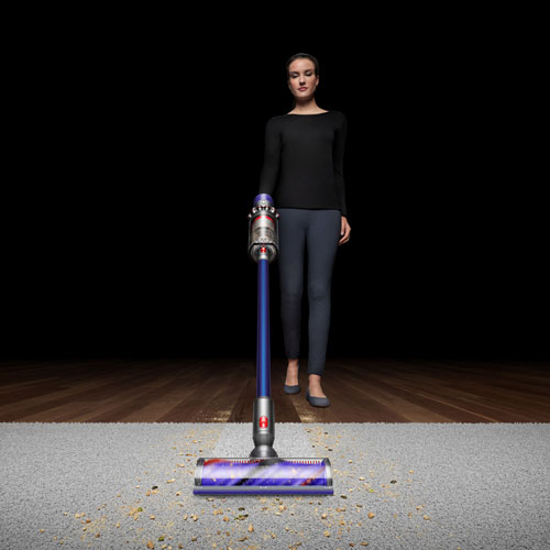 Dyson V10 Allergy Cordless Stick Vacuum - Sprayed Nickel/Blue