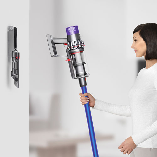 Dyson V10 Allergy Cordless Stick Vacuum - Sprayed Nickel/Blue
