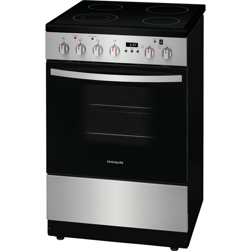 Frigidaire 24" 1.9 Cu. Ft. 4-Element Freestanding Electric Range - Stainless Steel