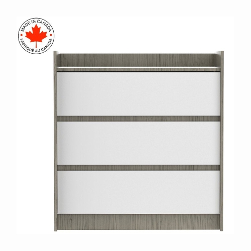 Alex Baby Changing Table, Grey and White