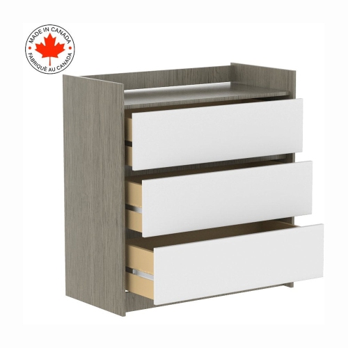 Alex Baby Changing Table, Grey and White