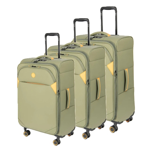 VERAGE  Cambridge Softside Anti-Bacterial Luggage Set 18.5"+24"+29"