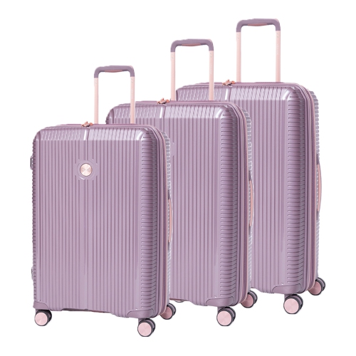 Ensemble de valises rigides extensibles 19 po + 24 po + 28 po Rome de Verage